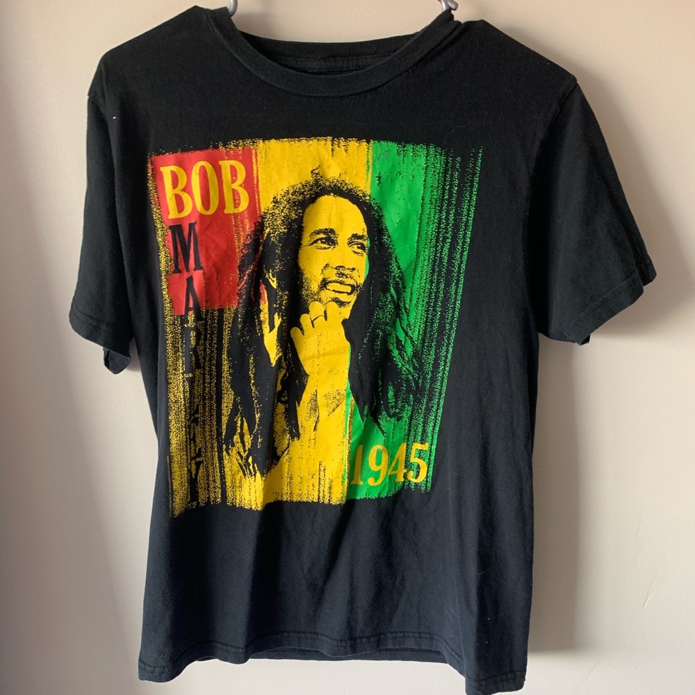 bob marley tshirt